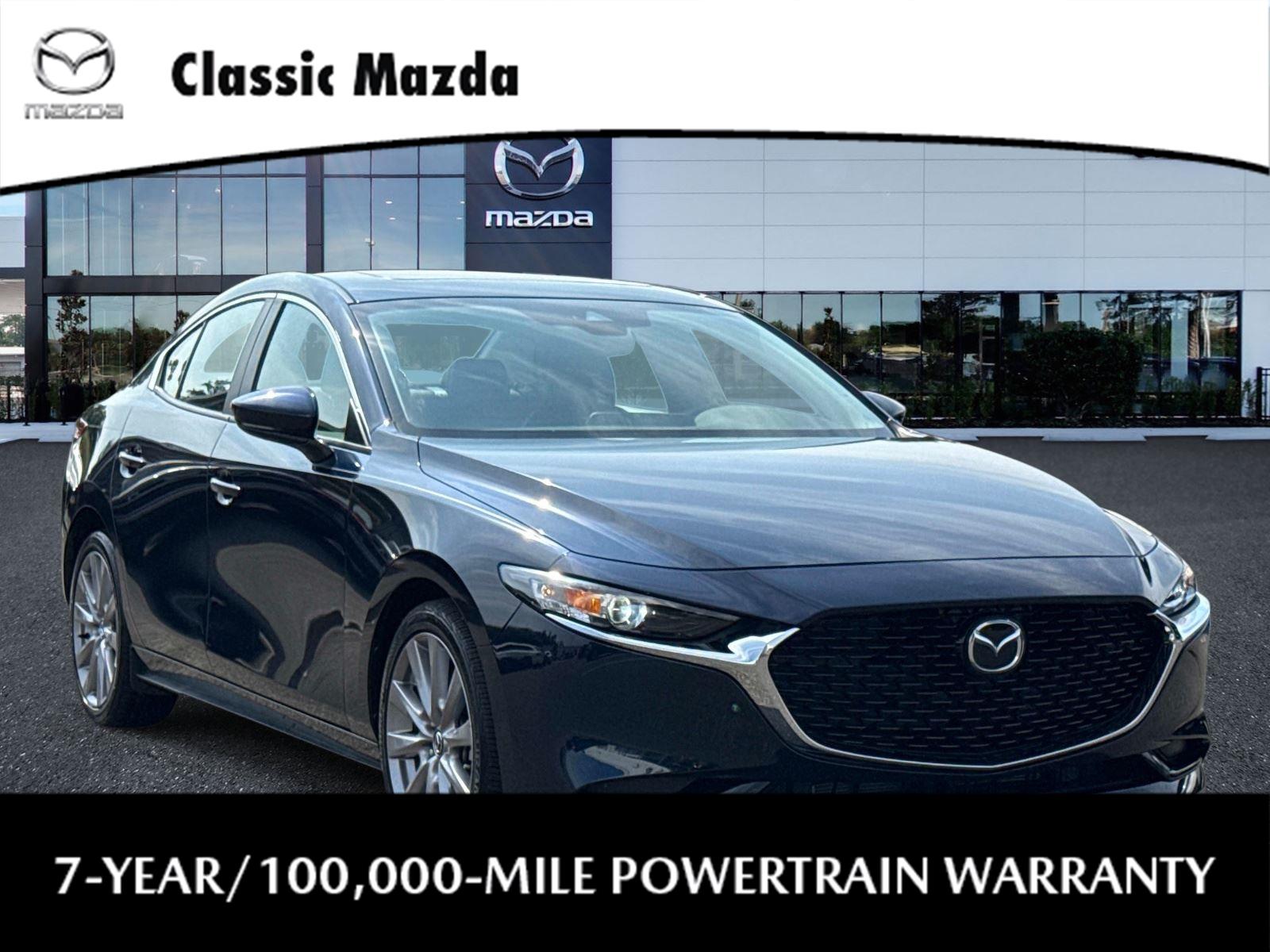 Deep Crystal Blue Mica 2023 Mazda MAZDA3 Sedan Front-Wheel Drive Automatic