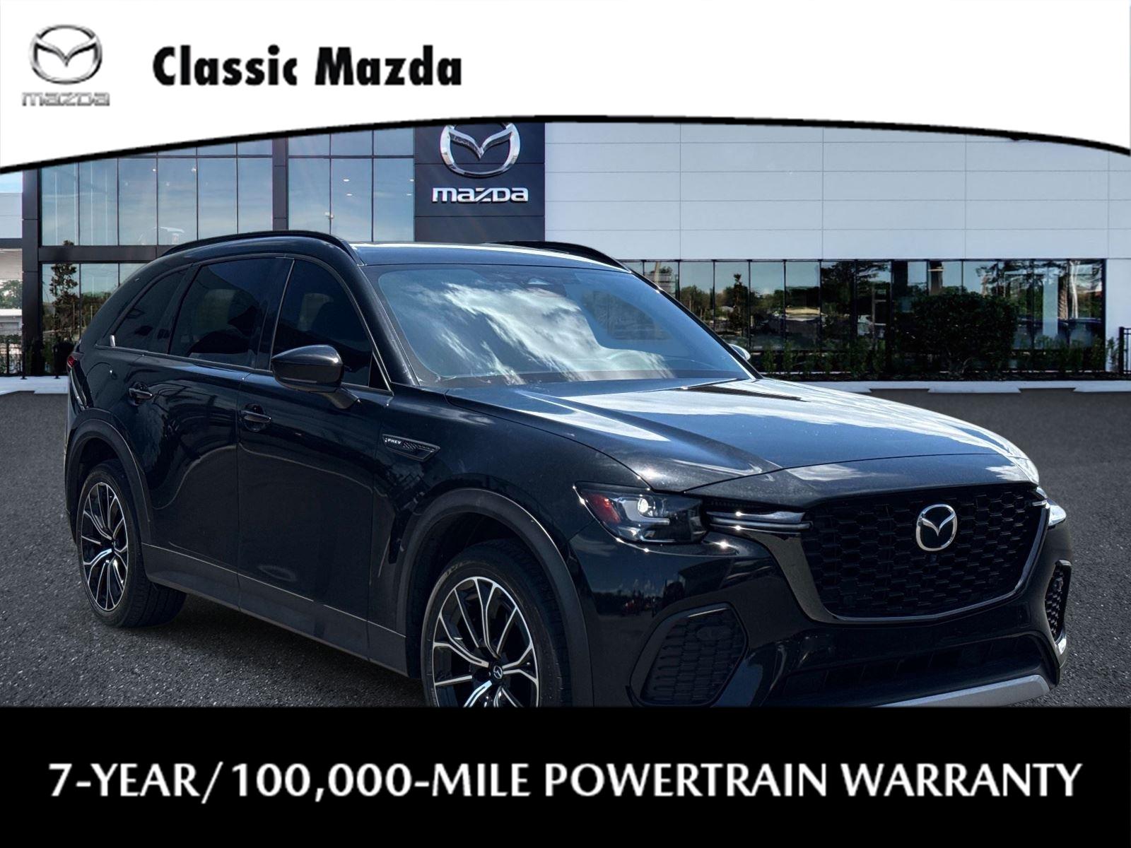Jet Black Mica 2025 Mazda CX-70 SUV / Crossover All-Wheel Drive Automatic