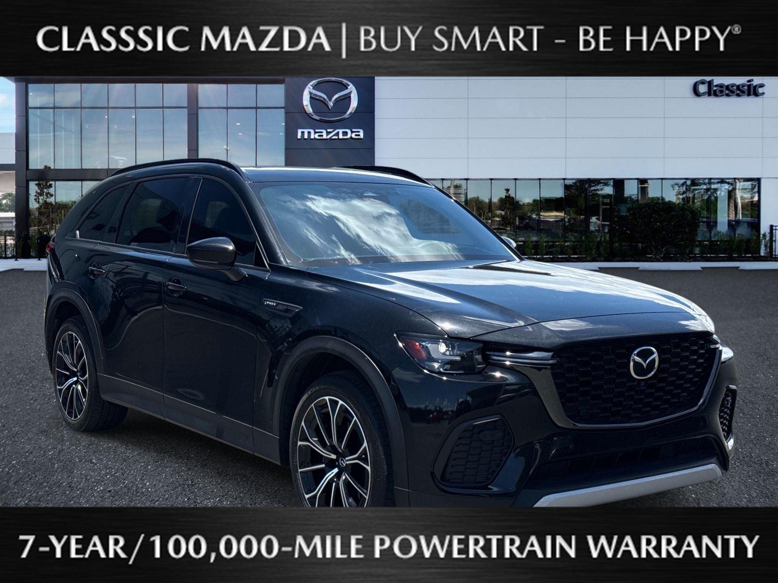 Jet Black Mica 2025 Mazda CX-70 SUV / Crossover All-Wheel Drive Automatic