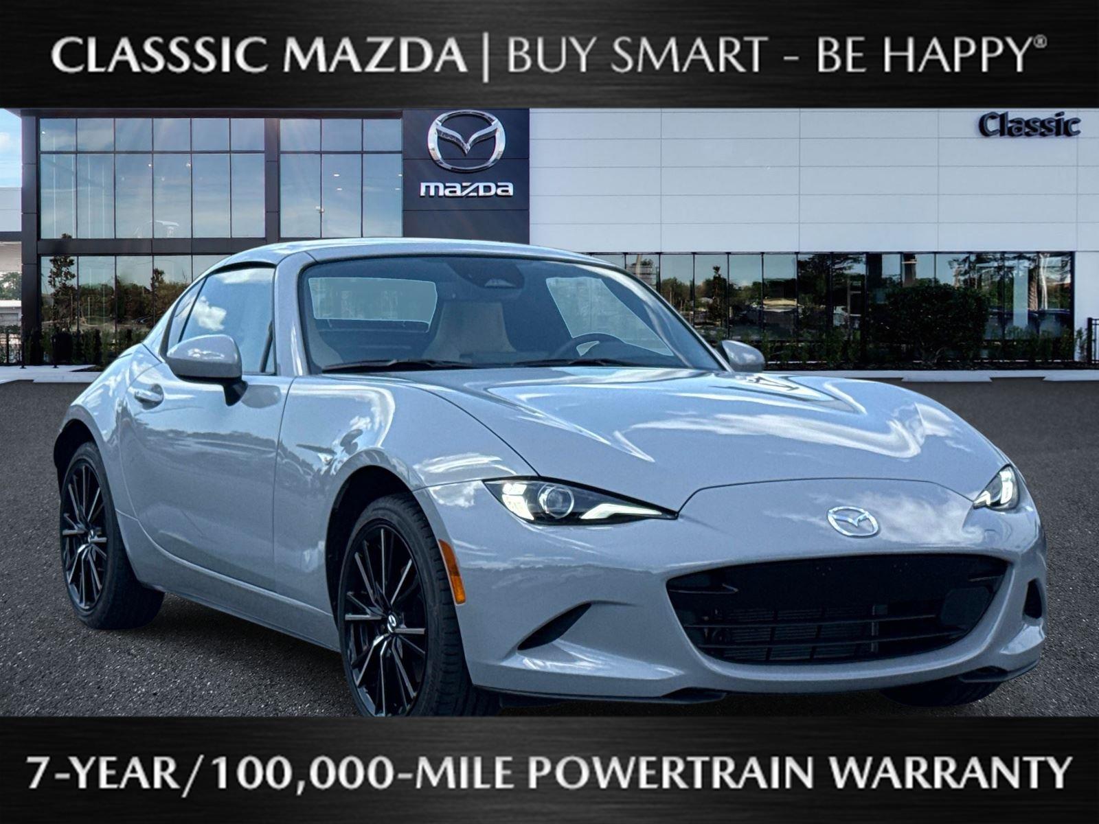 Aero Gray Metallic 2026 Mazda MX-5 Miata Convertible Rear-Wheel Drive Automatic