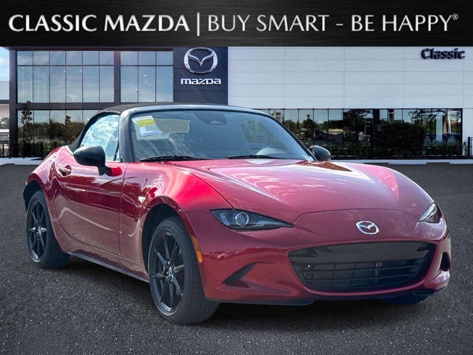Soul Red Crystal Metallic 2026 Mazda MX-5 Miata Convertible Rear-Wheel Drive Manual