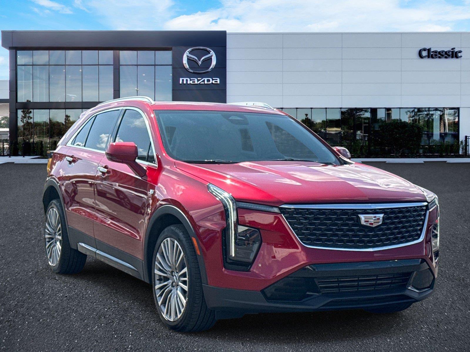 Radiant Red Tintcoat 2024 Cadillac XT4 SUV / Crossover Front-Wheel Drive 9-Speed Automatic