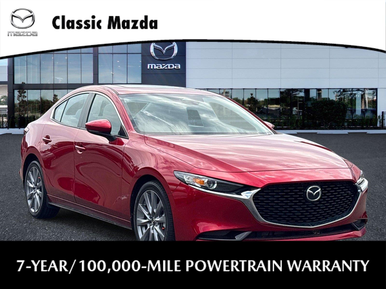 Soul Red Crystal Metallic 2025 Mazda MAZDA3 Sedan Front-Wheel Drive Automatic