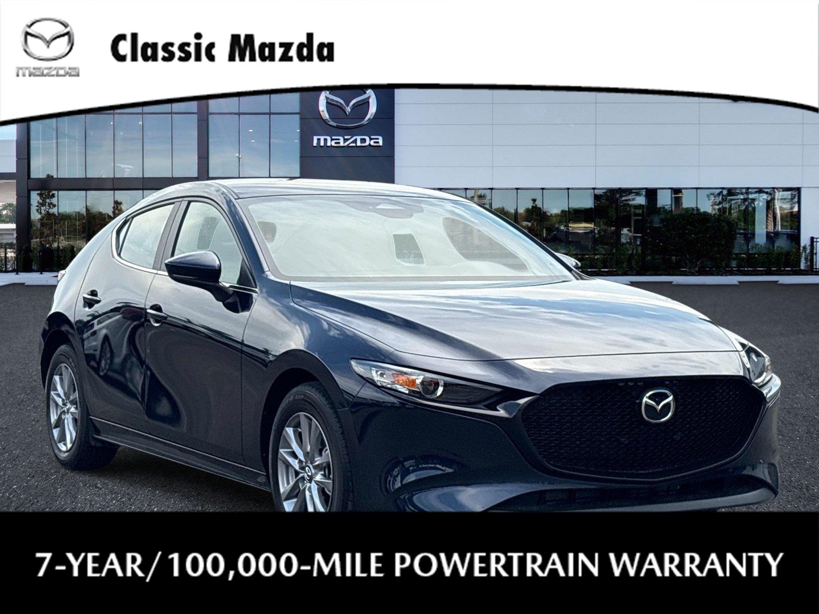 Deep Crystal Blue Mica 2025 Mazda MAZDA3 Hatchback Front-Wheel Drive Automatic