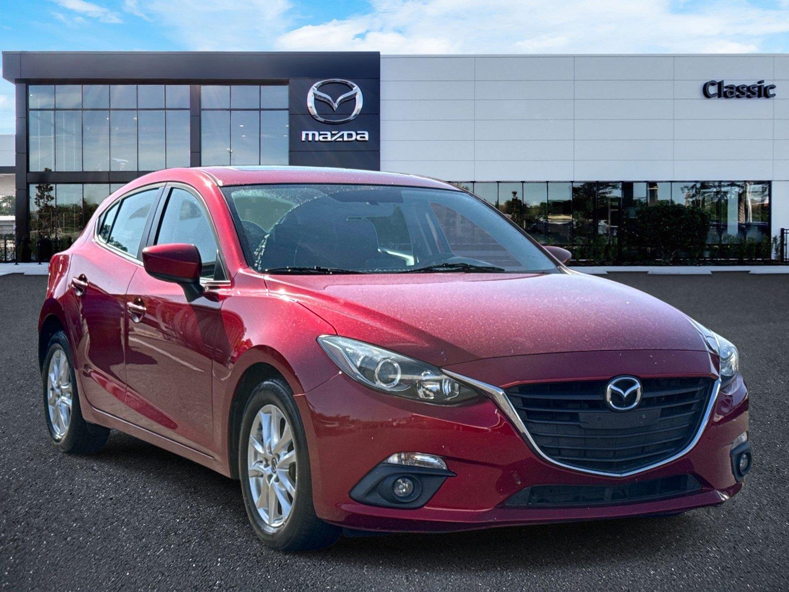 Soul Red Metallic 2015 Mazda MAZDA3 Hatchback Front-Wheel Drive Automatic