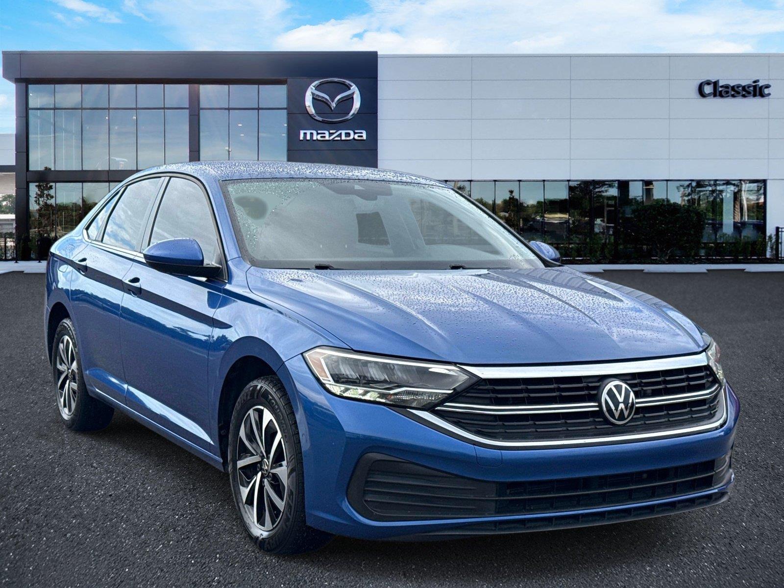Rising Blue Metallic 2022 Volkswagen Jetta Sedan Front-Wheel Drive Automatic