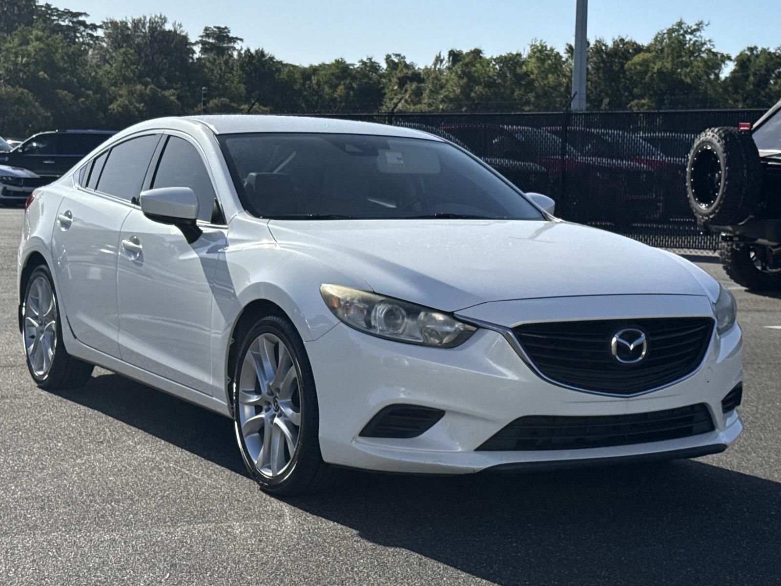 Snowflake White Pearl Mica 2017 Mazda MAZDA6 Sedan Front-Wheel Drive Automatic