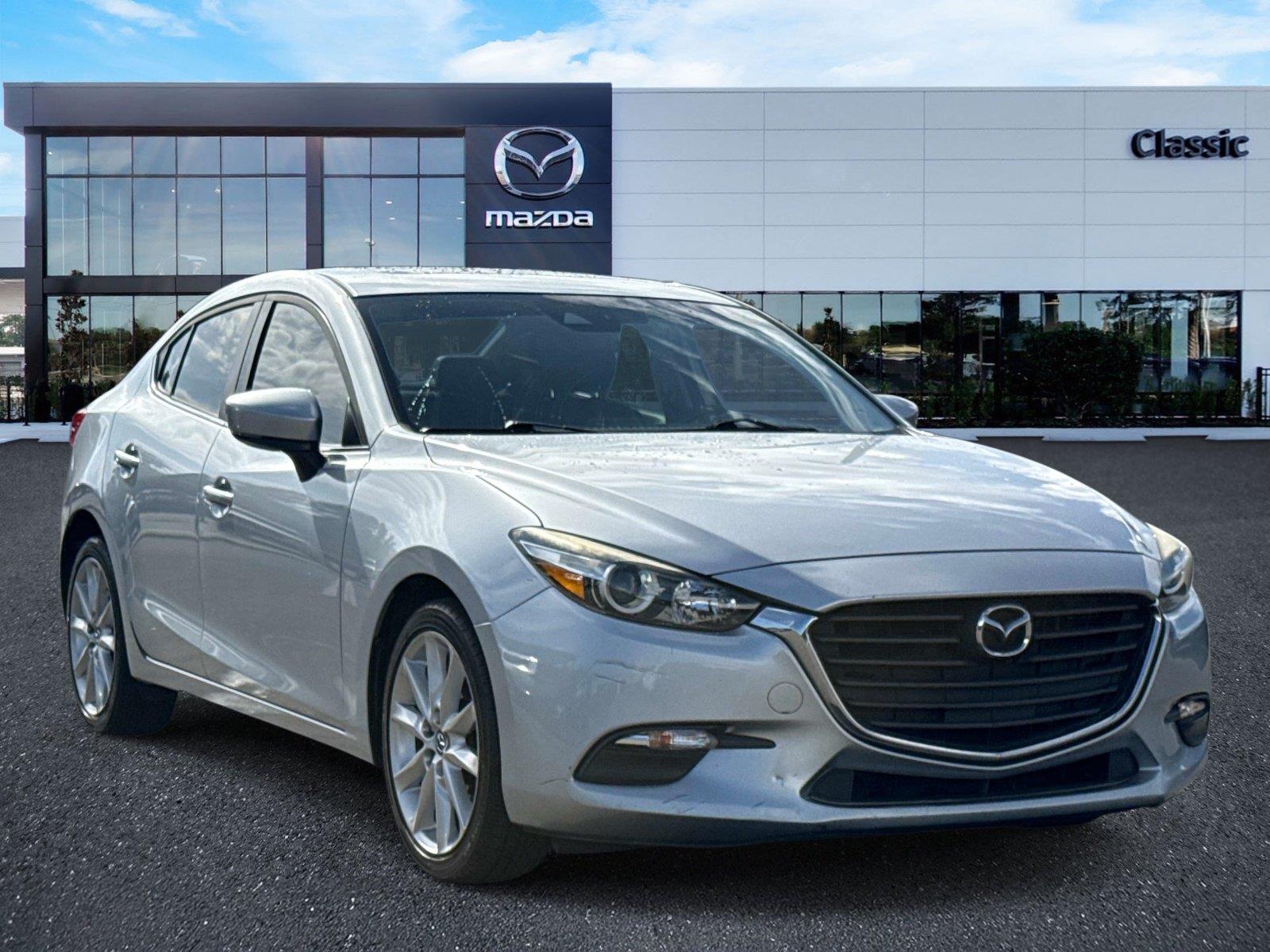 Sonic Silver Metallic 2017 Mazda MAZDA3 Sedan Front-Wheel Drive Automatic