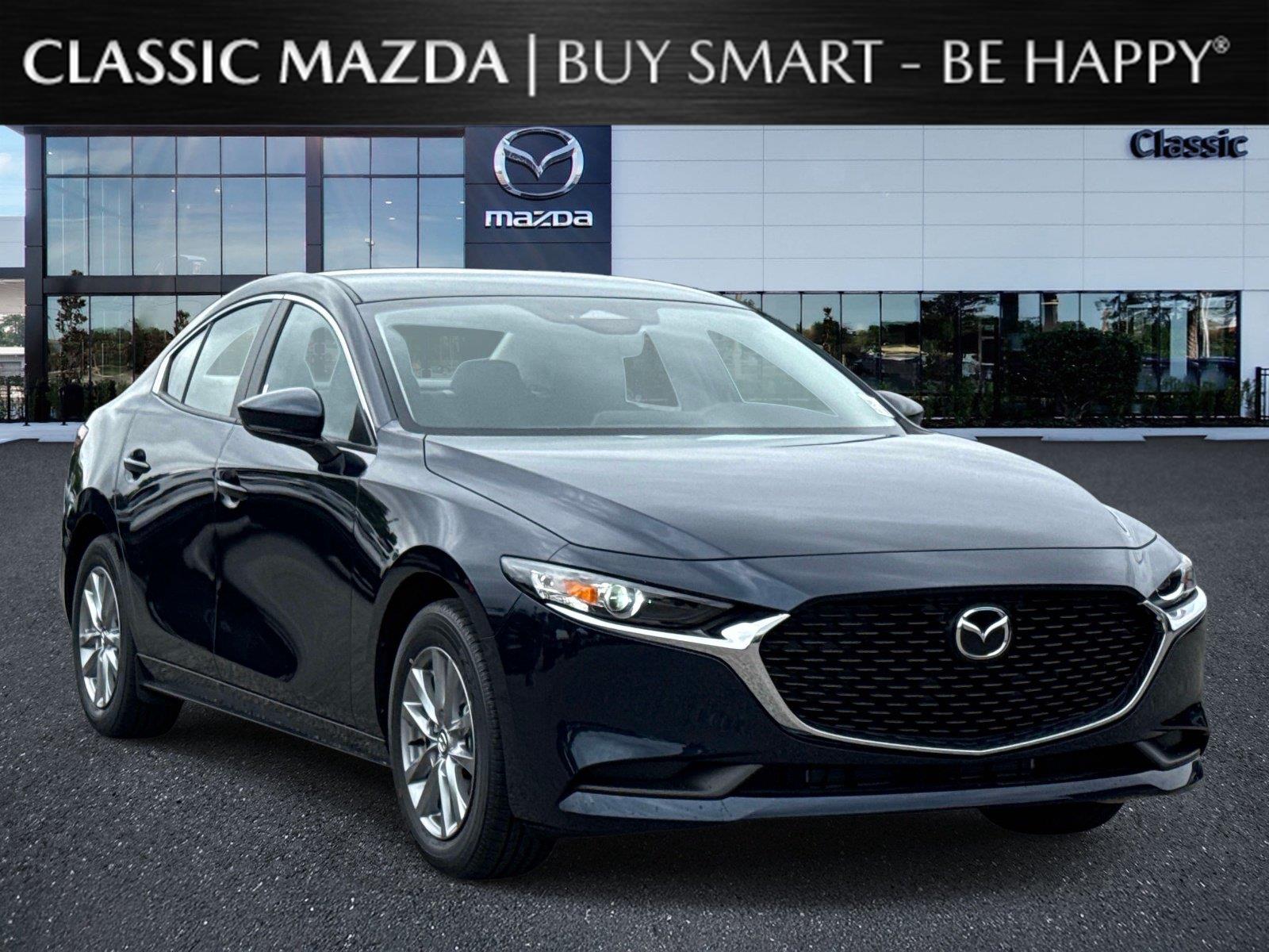 DEEP CRYSTAL BLUE MICA 2026 Mazda MAZDA3 Sedan Front-Wheel Drive Automatic