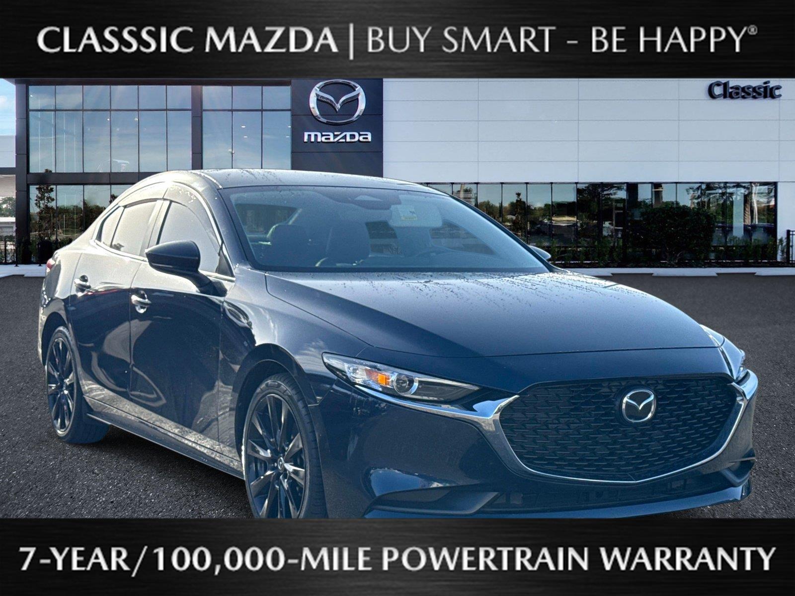 Deep Crystal Blue Mica 2024 Mazda MAZDA3 Sedan Front-Wheel Drive Automatic