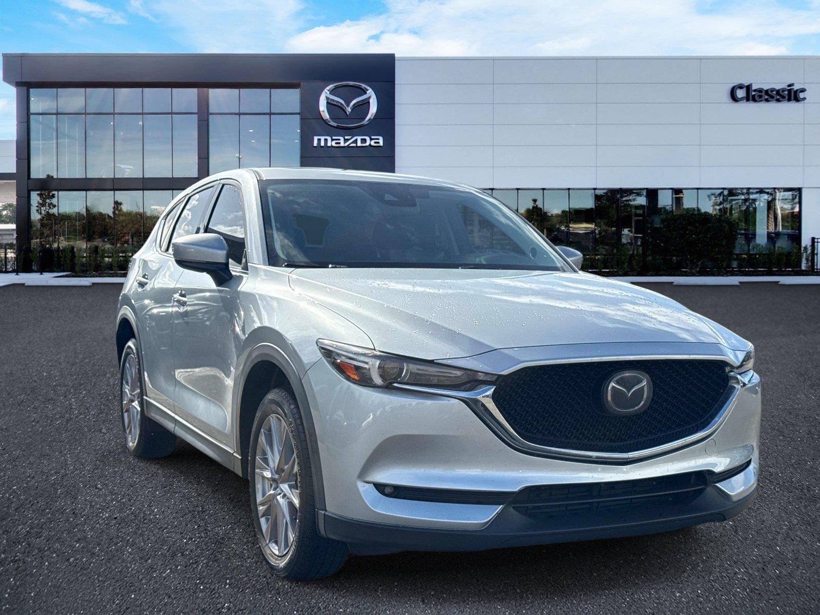 Sonic Silver Metallic 2021 Mazda CX-5 SUV / Crossover Front-Wheel Drive Automatic