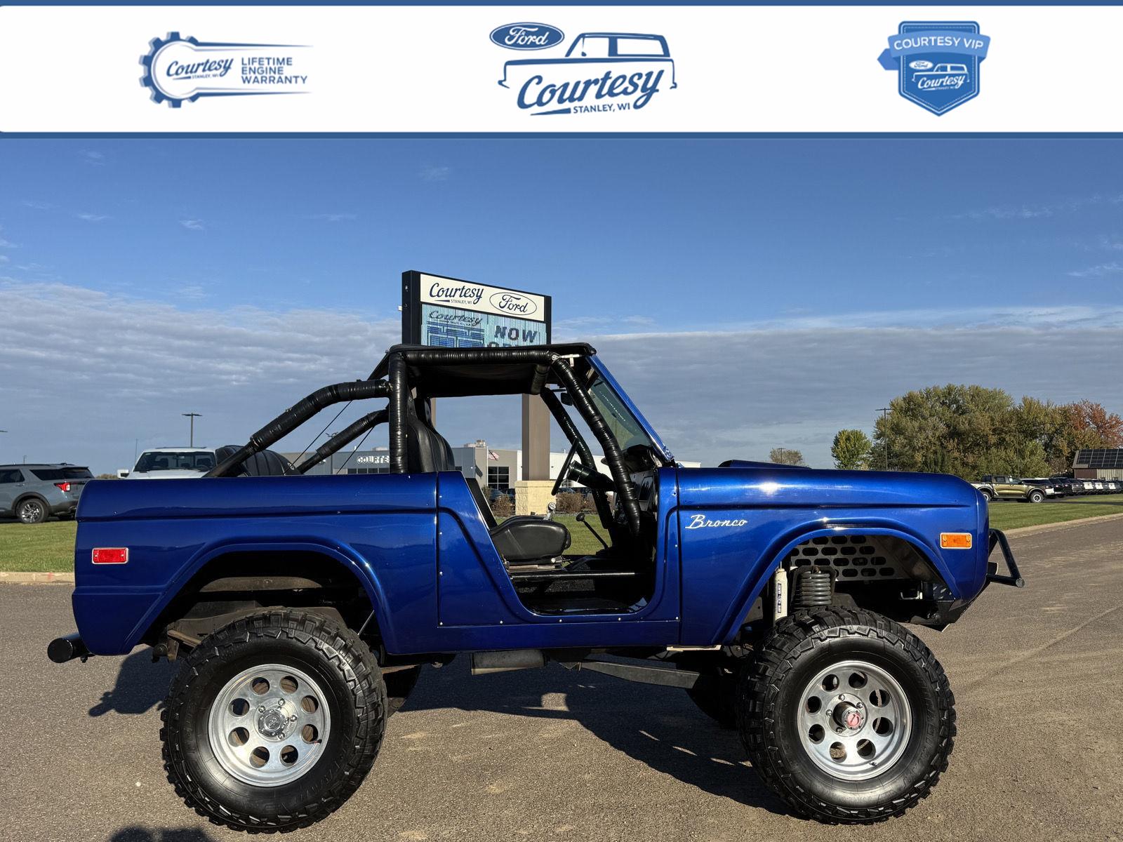 Blue 1976 Ford Bronco SUV / Crossover Automatic
