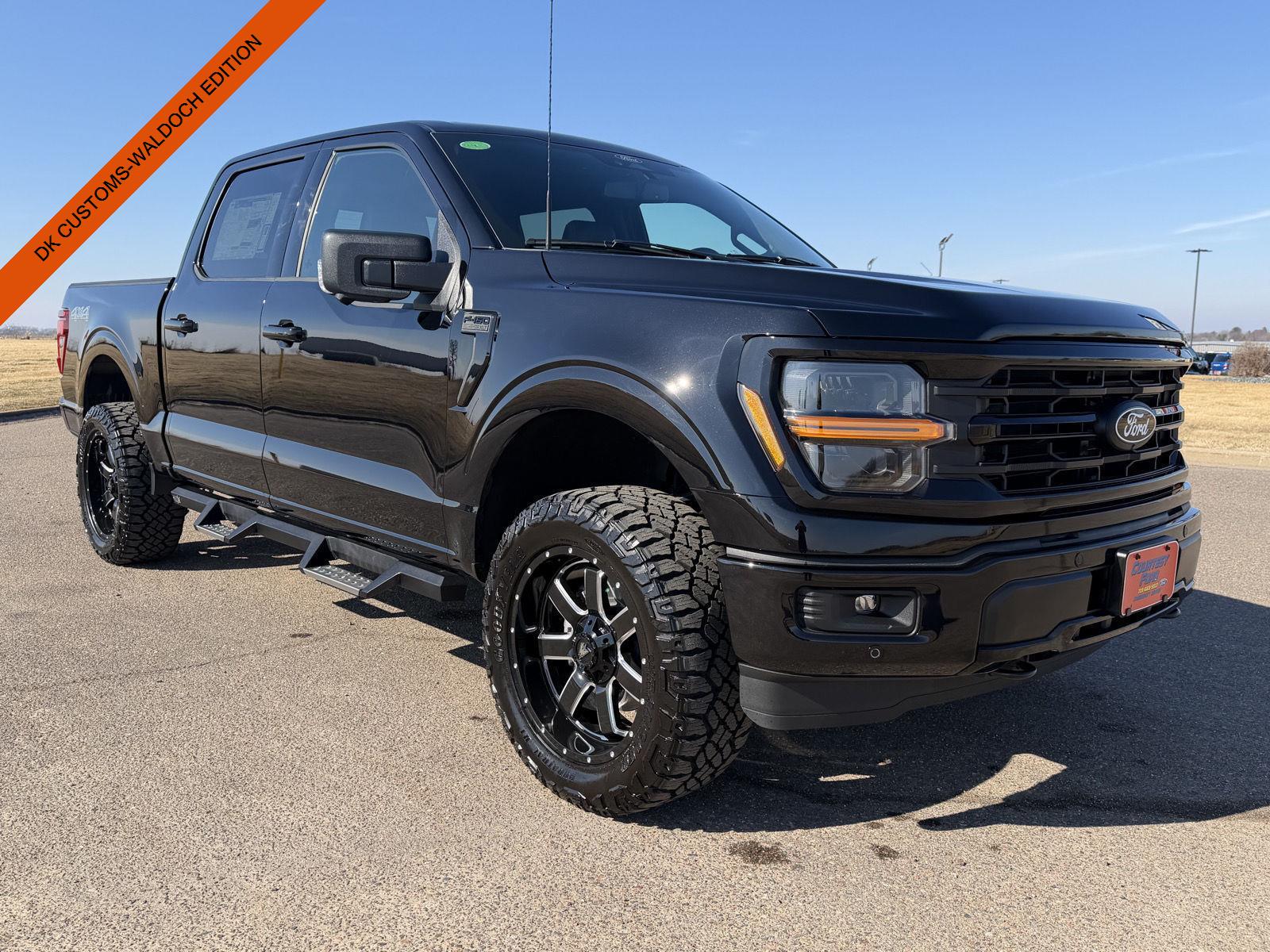 Agate Black Metallic 2025 Ford F-150 Pickup Truck Four-Wheel Drive Automatic