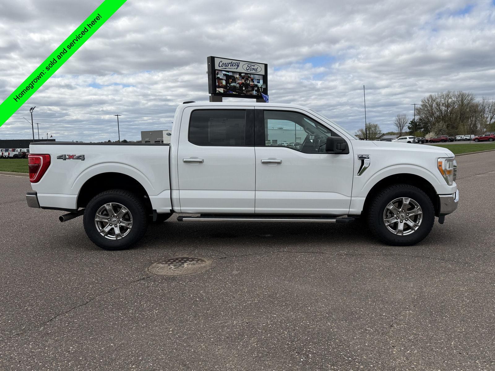 Oxford White 2023 Ford F-150 Pickup Truck Four-Wheel Drive Automatic