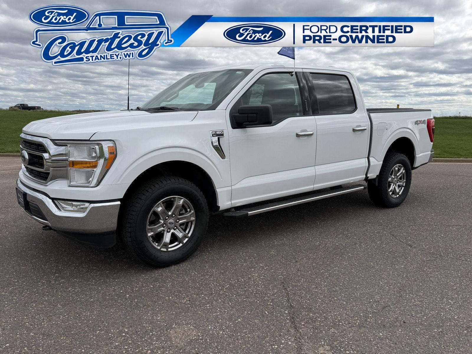 Oxford White 2023 Ford F-150 Pickup Truck Four-Wheel Drive Automatic