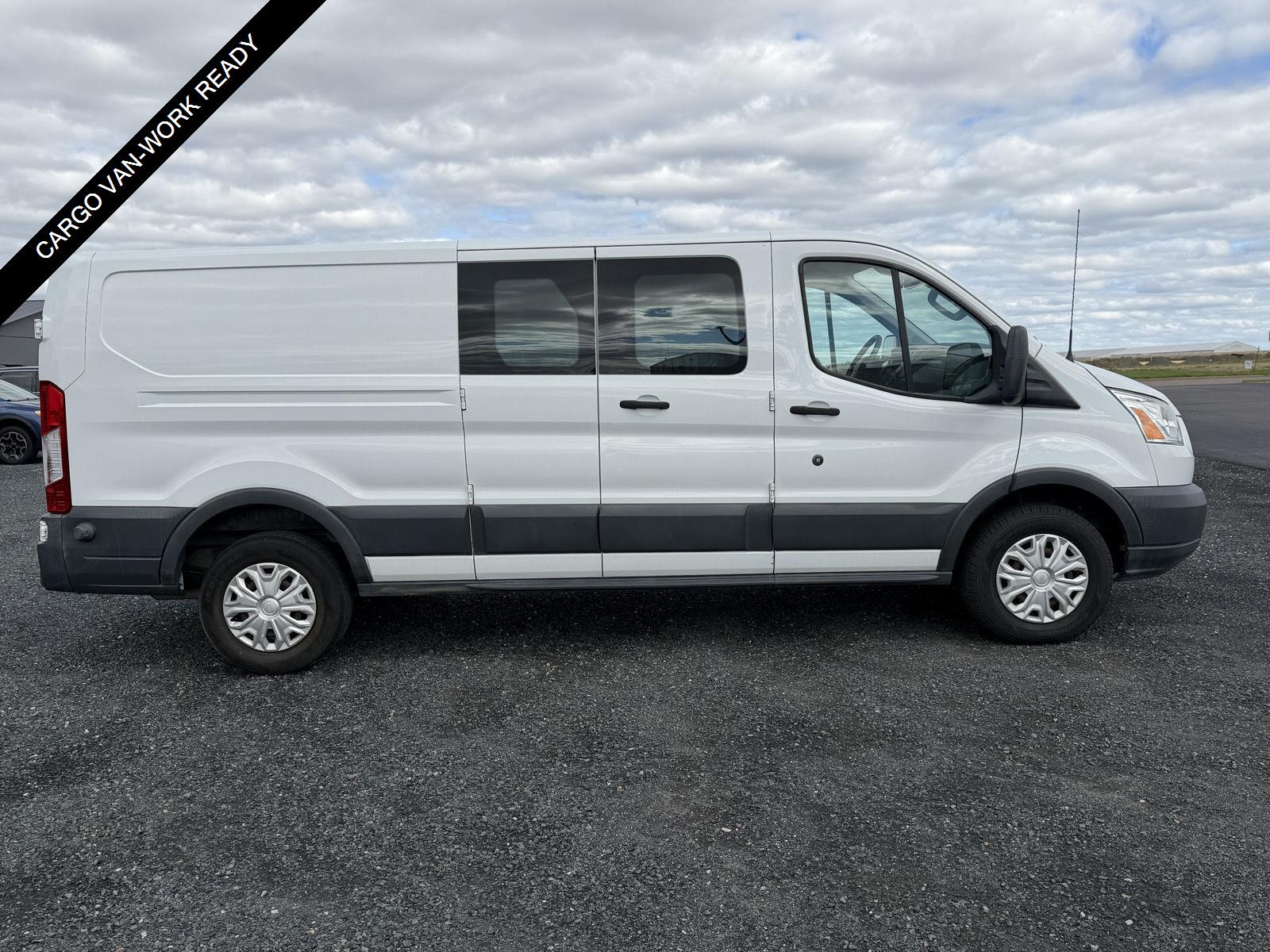 White 2016 Ford Transit Cargo Van Rear-Wheel Drive