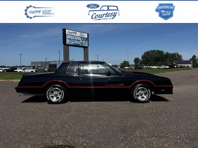 Black 1985 Chevrolet Monte Carlo SS RWD Coupe Rear-Wheel Drive