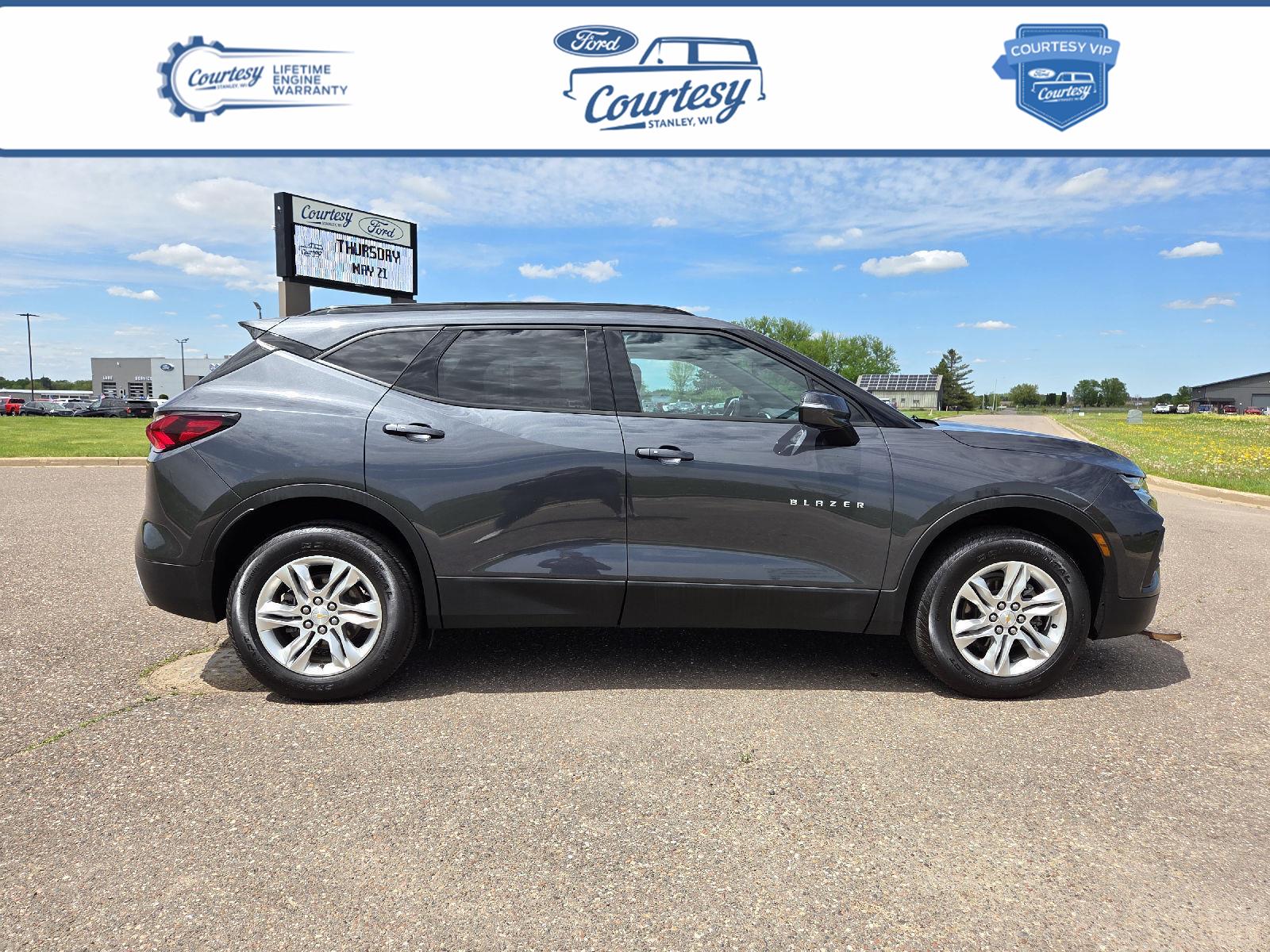 Iron Gray Metallic 2022 Chevrolet Blazer 2LT AWD SUV / Crossover All-Wheel Drive 9-Speed Automatic