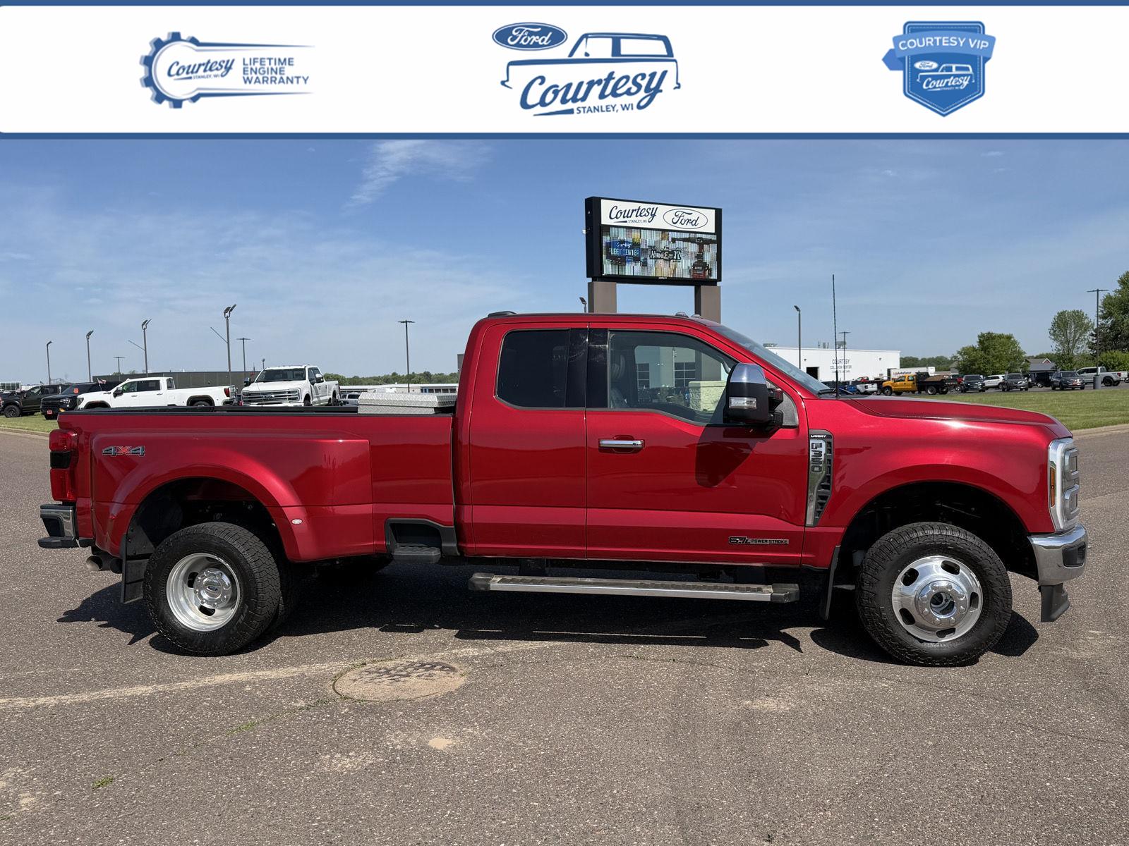 RAPID RED 2024 Ford F-350 Super Duty Pickup Truck