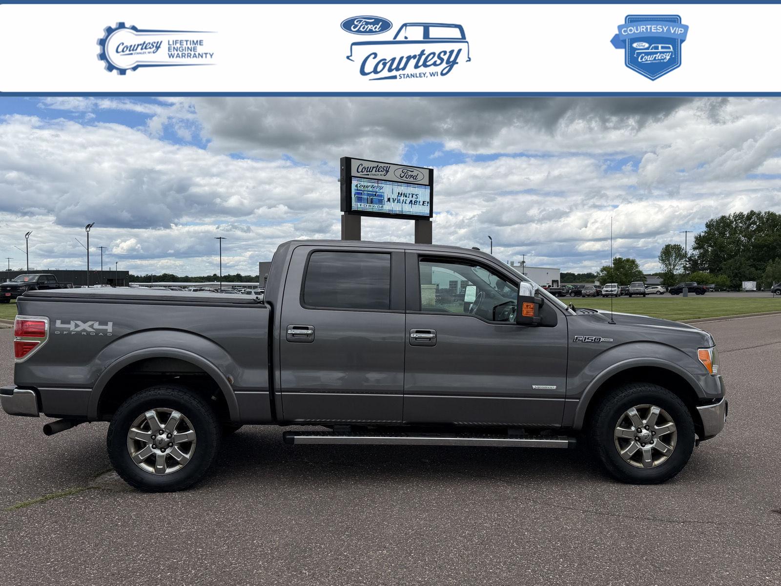 Sterling Gray Metallic 2013 Ford F-150 Pickup Truck Four-Wheel Drive 6-Speed Automatic Overdrive