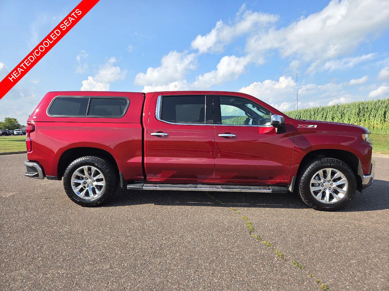 Cherry Red Tintcoat 2021 Chevrolet Silverado 1500 Pickup Truck Four-Wheel Drive 8-Speed Automatic