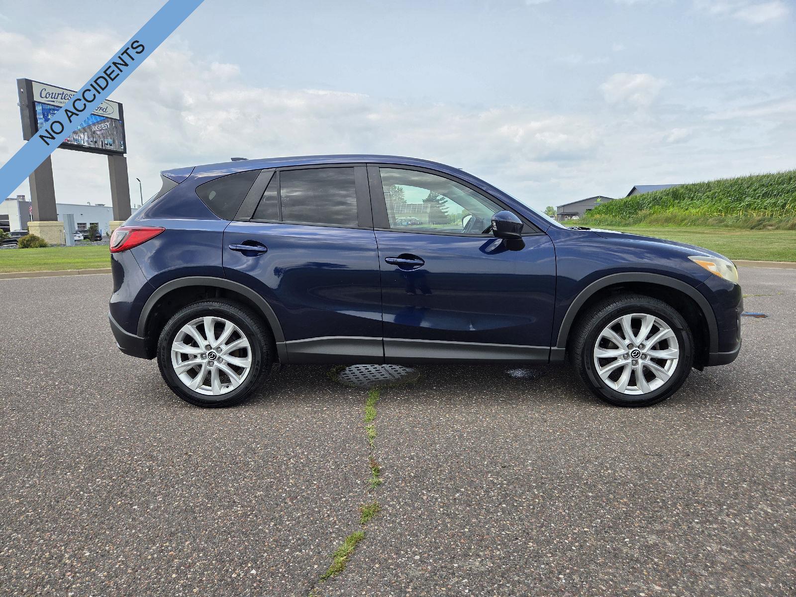 Stormy Blue Mica 2013 Mazda CX-5 SUV / Crossover All-Wheel Drive Automatic