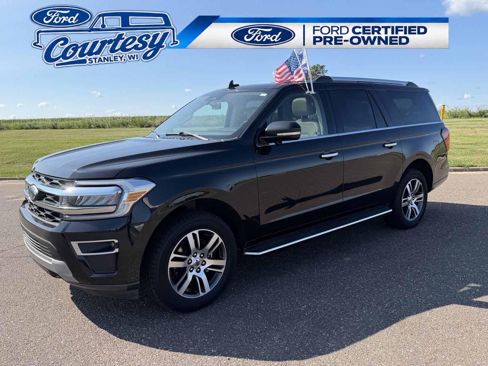 Agate Black Metallic 2022 Ford Expedition SUV / Crossover Four-Wheel Drive Automatic