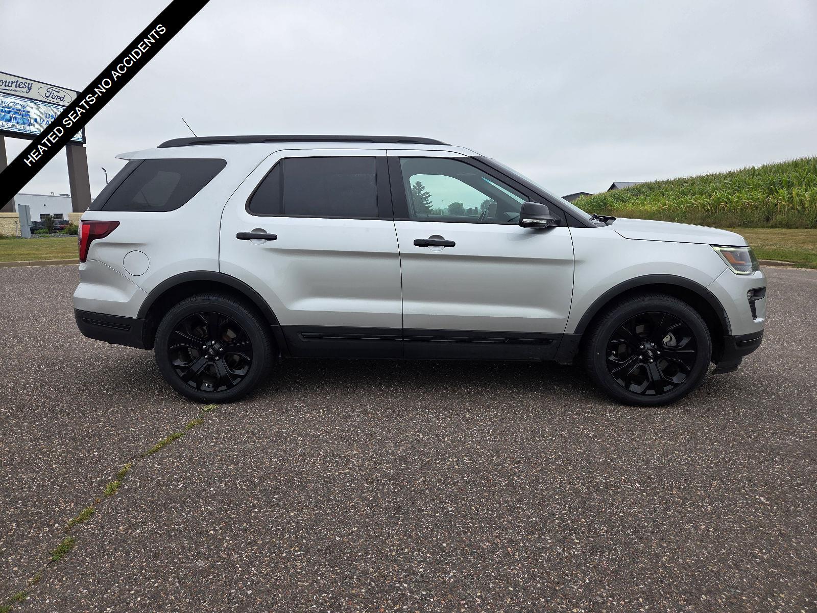 Ingot Silver Metallic 2019 Ford Explorer SUV / Crossover All-Wheel Drive 6-Speed Automatic