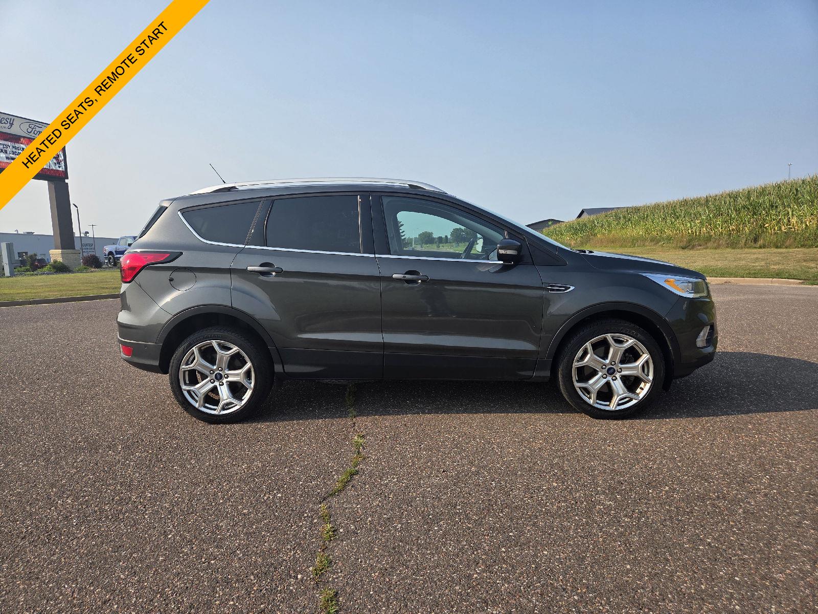 Gray (Magnetic Metallic) 2019 Ford Escape SUV / Crossover All-Wheel Drive 6-Speed Automatic
