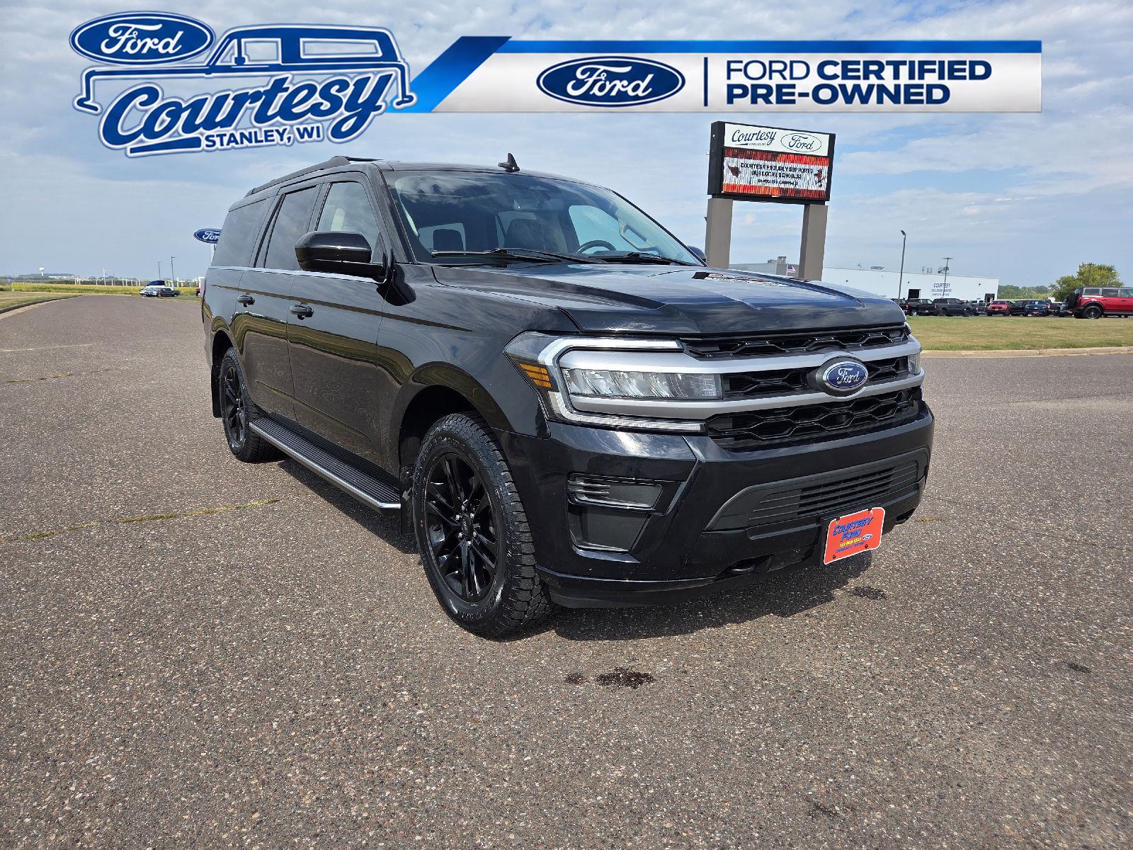 Agate Black Metallic 2023 Ford Expedition SUV / Crossover Four-Wheel Drive Automatic