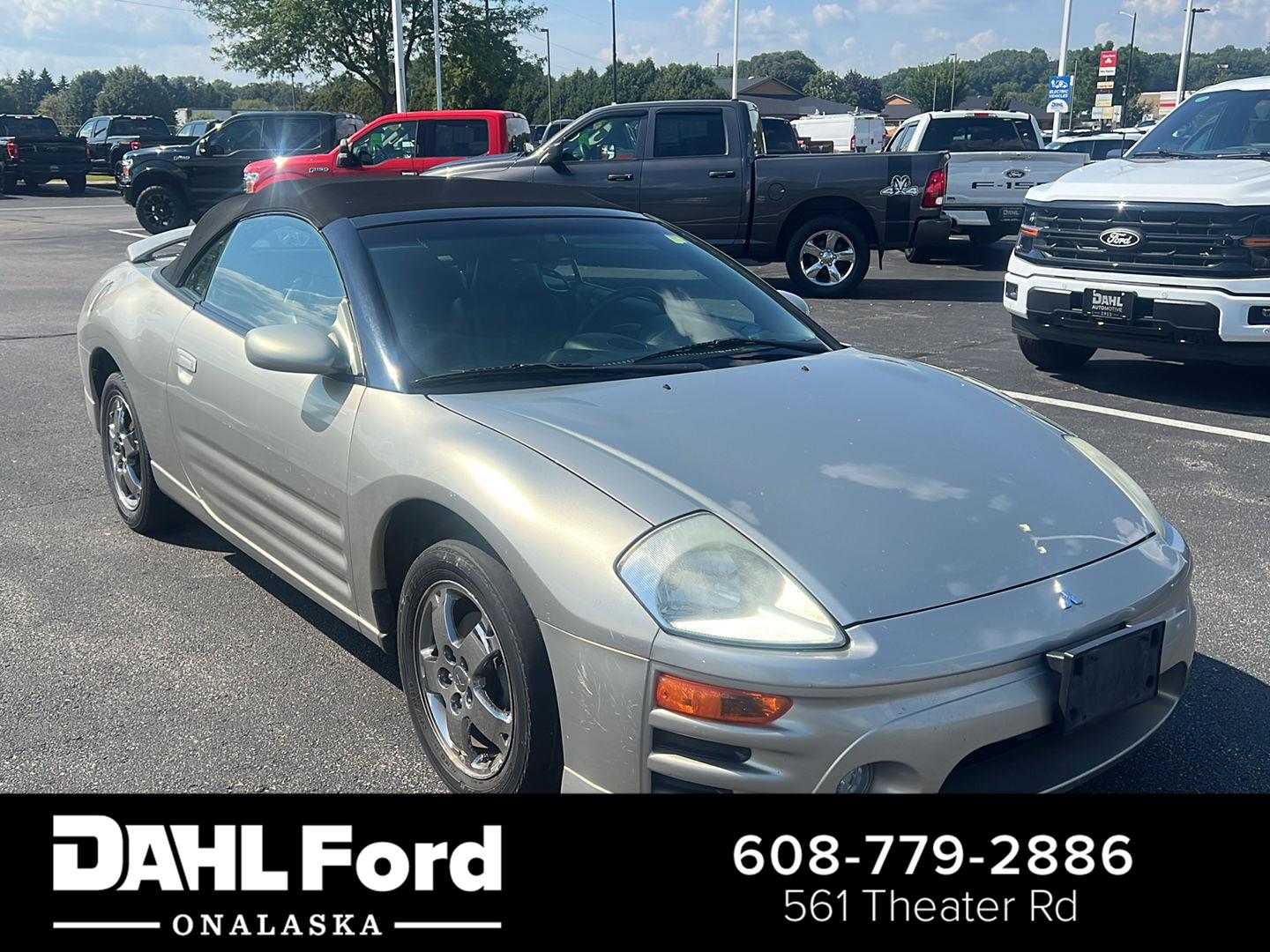  2005 Mitsubishi Eclipse Spyder Convertible Front-Wheel Drive 