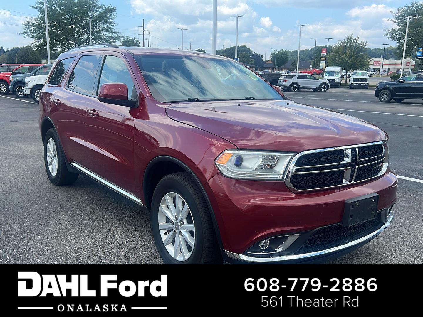 Deep Cherry Red Crystal Pearlcoat 2014 Dodge Durango SUV / Crossover All-Wheel Drive 8-Speed Automatic