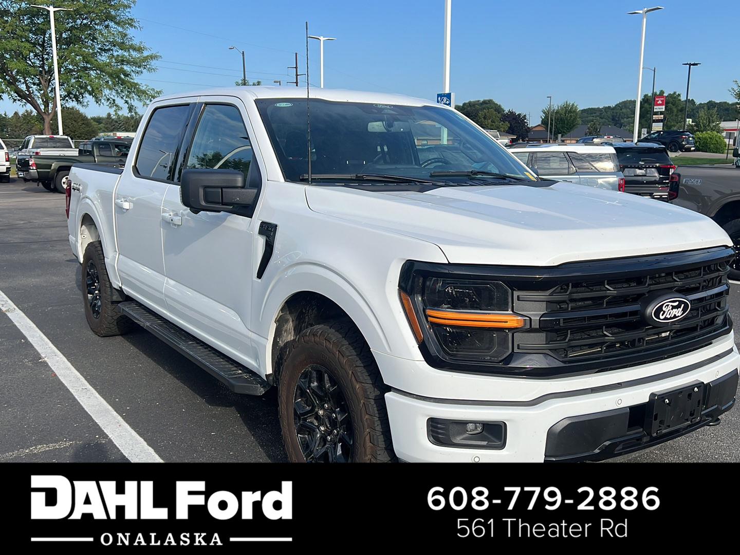 Oxford White 2025 Ford F-150 Pickup Truck Four-Wheel Drive Automatic
