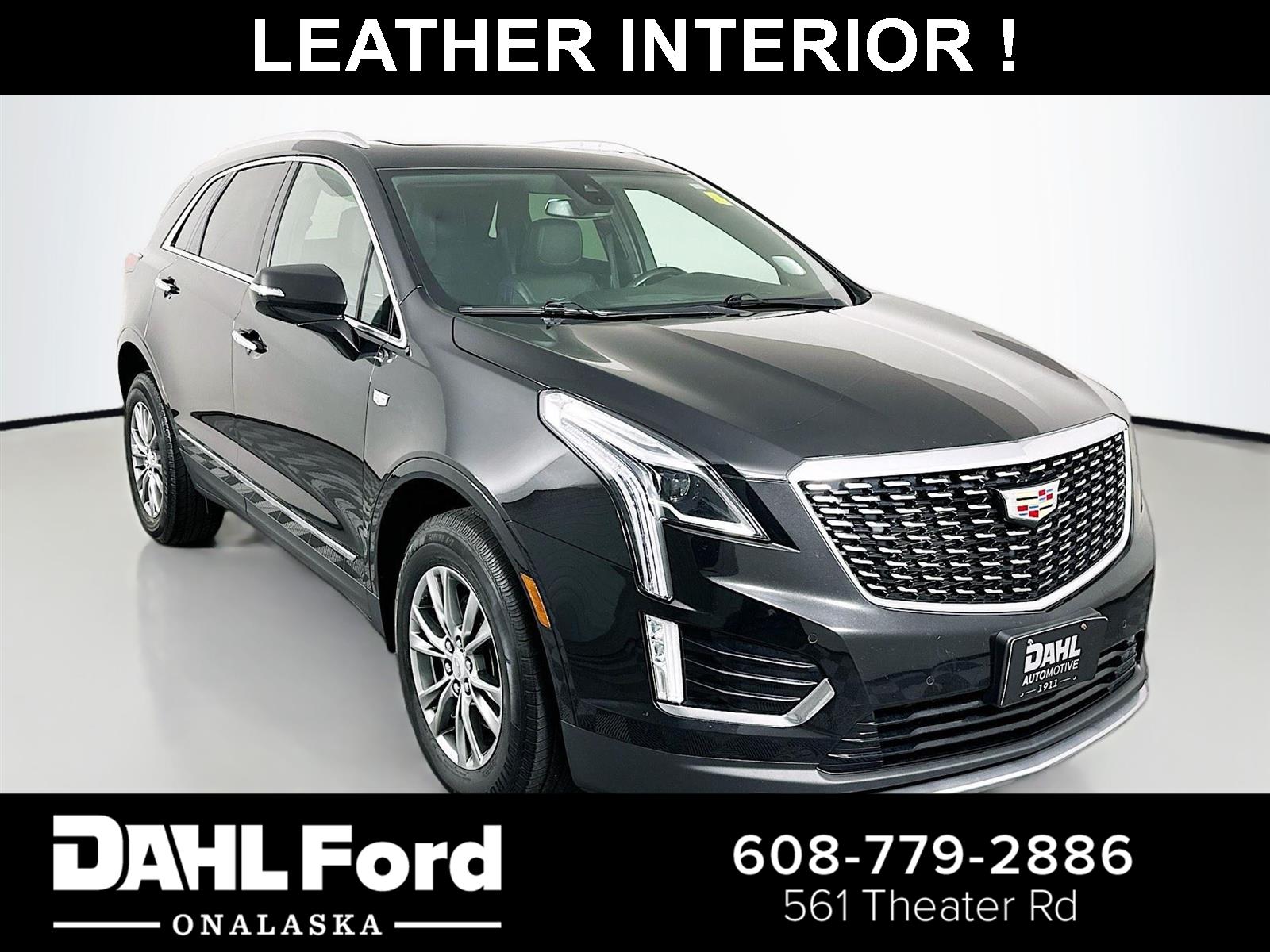 Stellar Black Metallic 2023 Cadillac XT5 Premium Luxury AWD SUV / Crossover Four-Wheel Drive 9-Speed Automatic