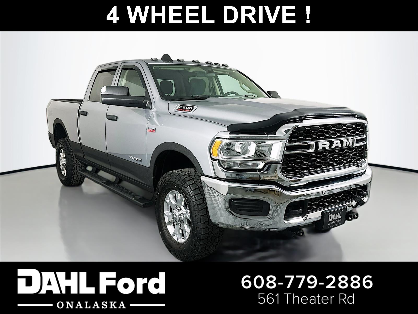 Billet Silver Metallic Clearcoat 2020 RAM 2500 Tradesman Crew Cab 4WD Pickup Truck Four-Wheel Drive 8-Speed Automatic