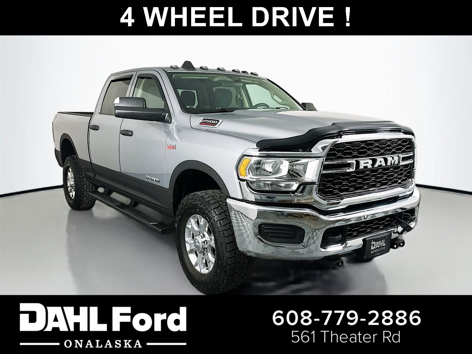 Billet Silver Metallic Clearcoat 2020 RAM 2500 Tradesman Crew Cab 4WD Pickup Truck Four-Wheel Drive 8-Speed Automatic