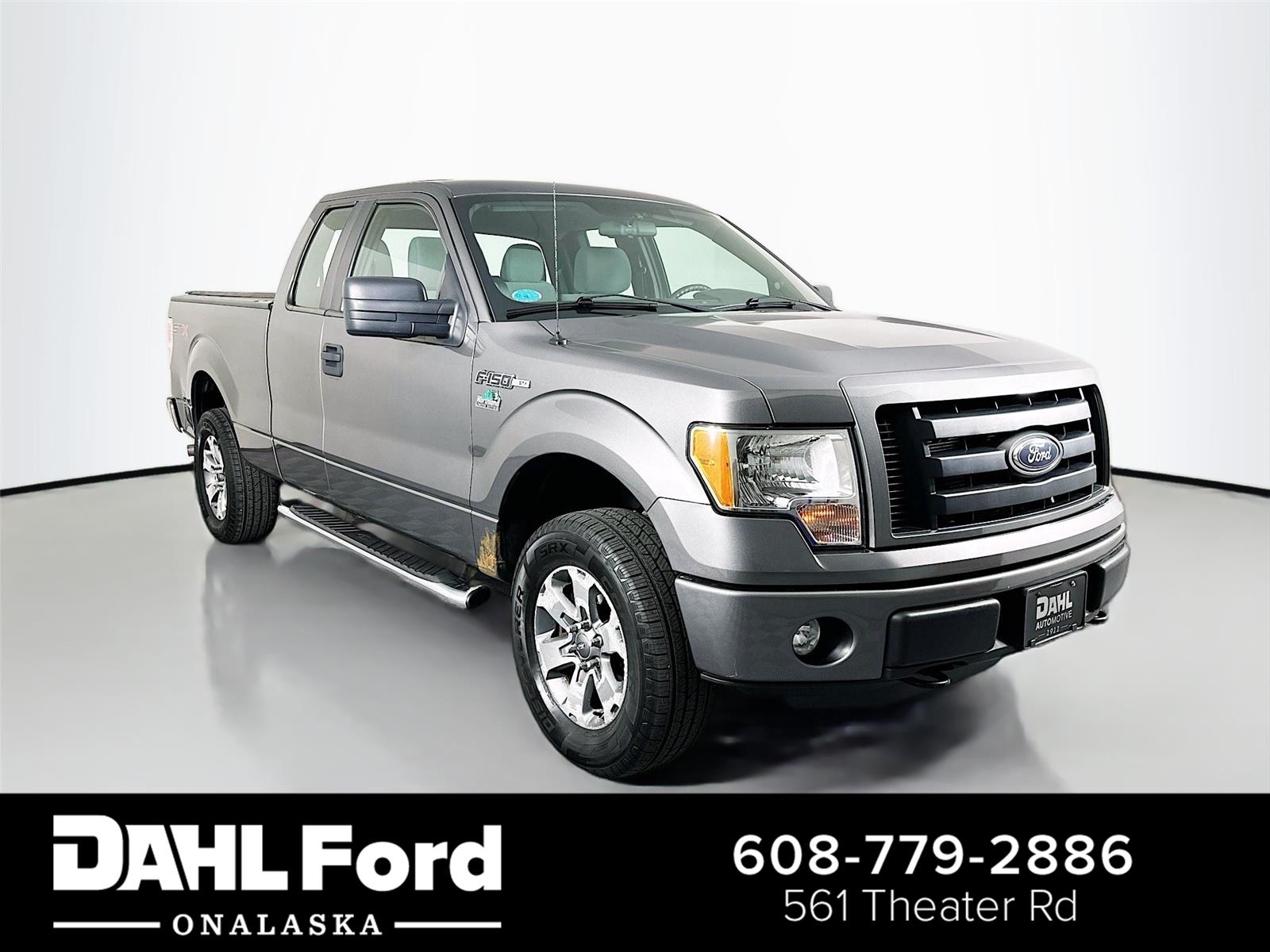 Sterling Gray Metallic 2012 Ford F-150 STX SuperCab 4WD Pickup Truck Four-Wheel Drive 6-Speed Automatic