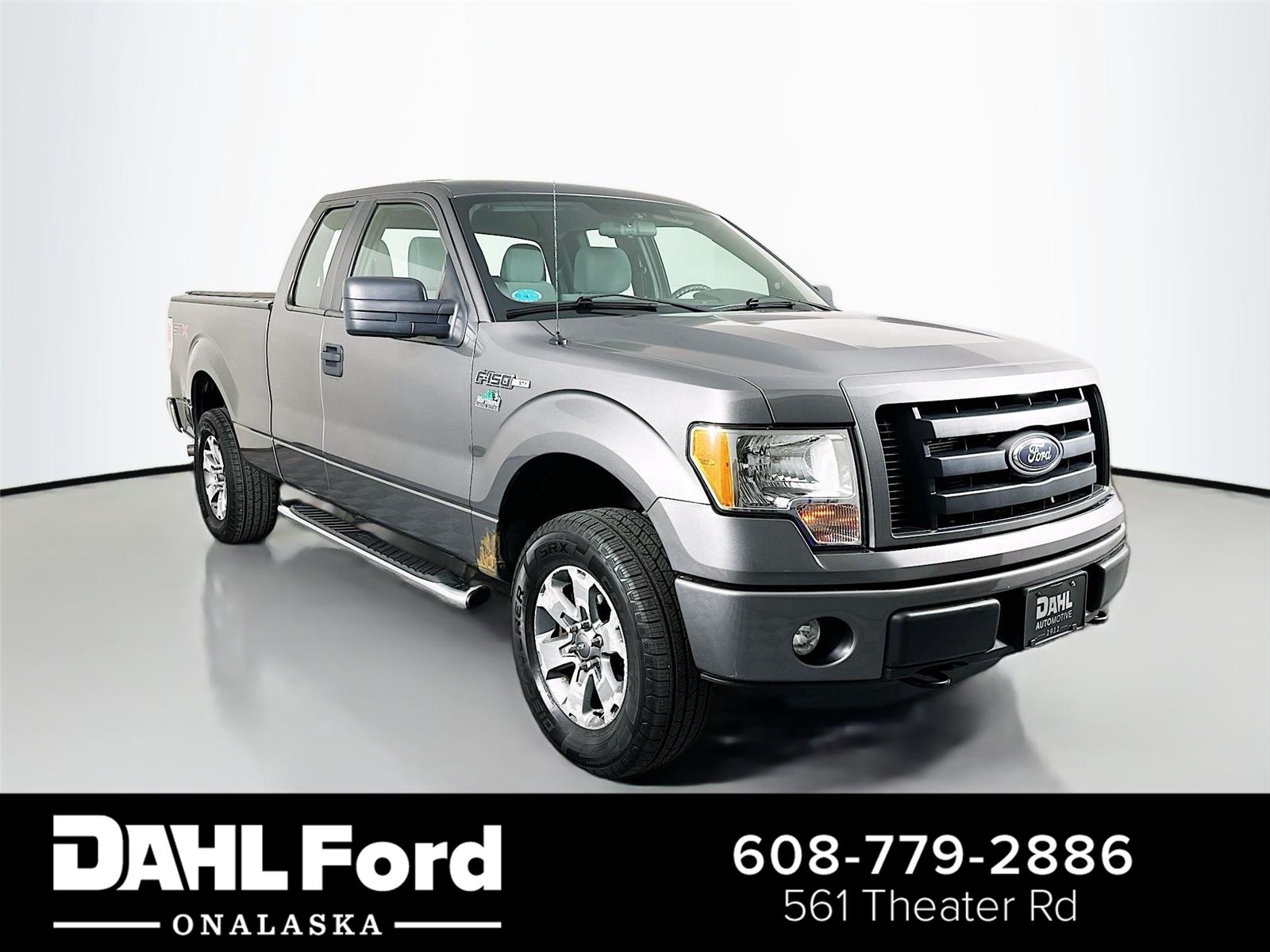 Sterling Gray Metallic 2012 Ford F-150 STX SuperCab 4WD Pickup Truck Four-Wheel Drive 6-Speed Automatic