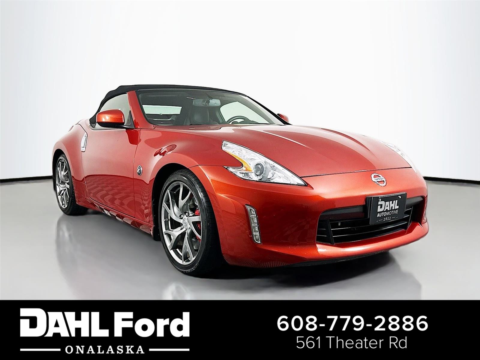 Magma Red Metallic 2015 Nissan 370Z Roadster Touring Sport Convertible Rear-Wheel Drive Automatic