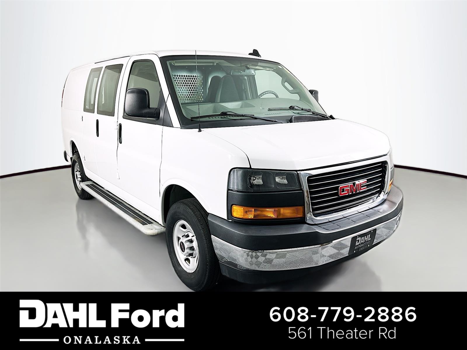 Summit White 2024 GMC Savana Cargo Van Rear-Wheel Drive 8-Speed Automatic