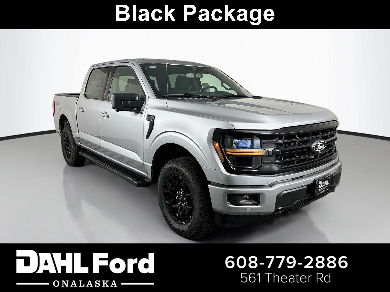 Iconic Silver Metallic 2026 Ford F-150 Pickup Truck Four-Wheel Drive Automatic