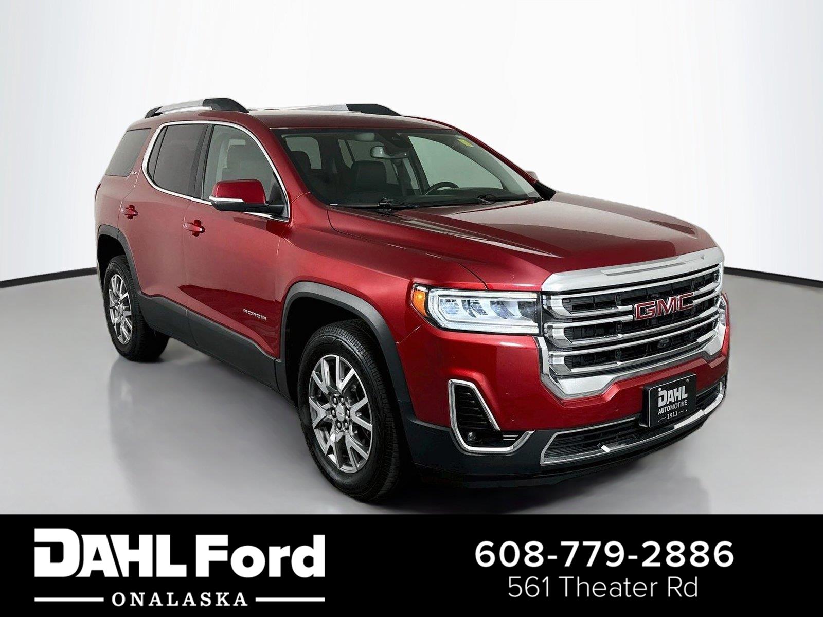 Cayenne Red Tintcoat 2021 GMC Acadia SUV / Crossover Four-Wheel Drive 9-Speed Automatic