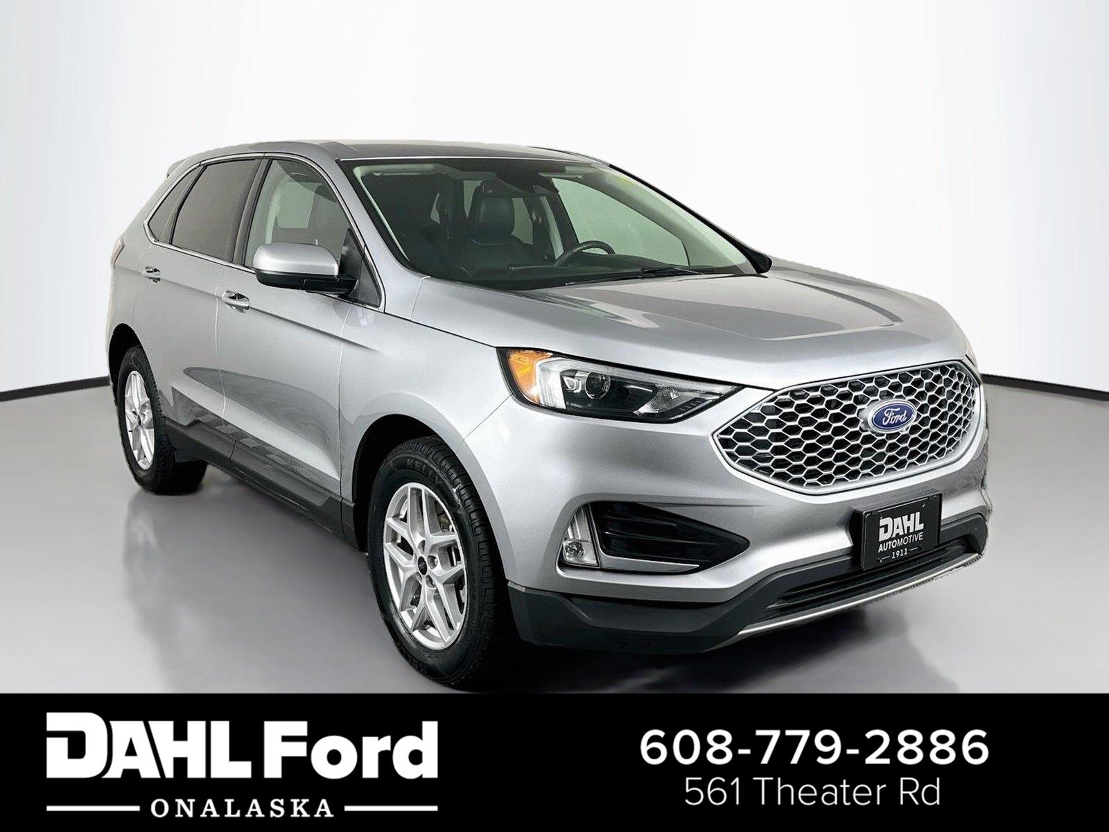 Iconic Silver 2024 Ford Edge SUV / Crossover All-Wheel Drive 8-Speed Automatic