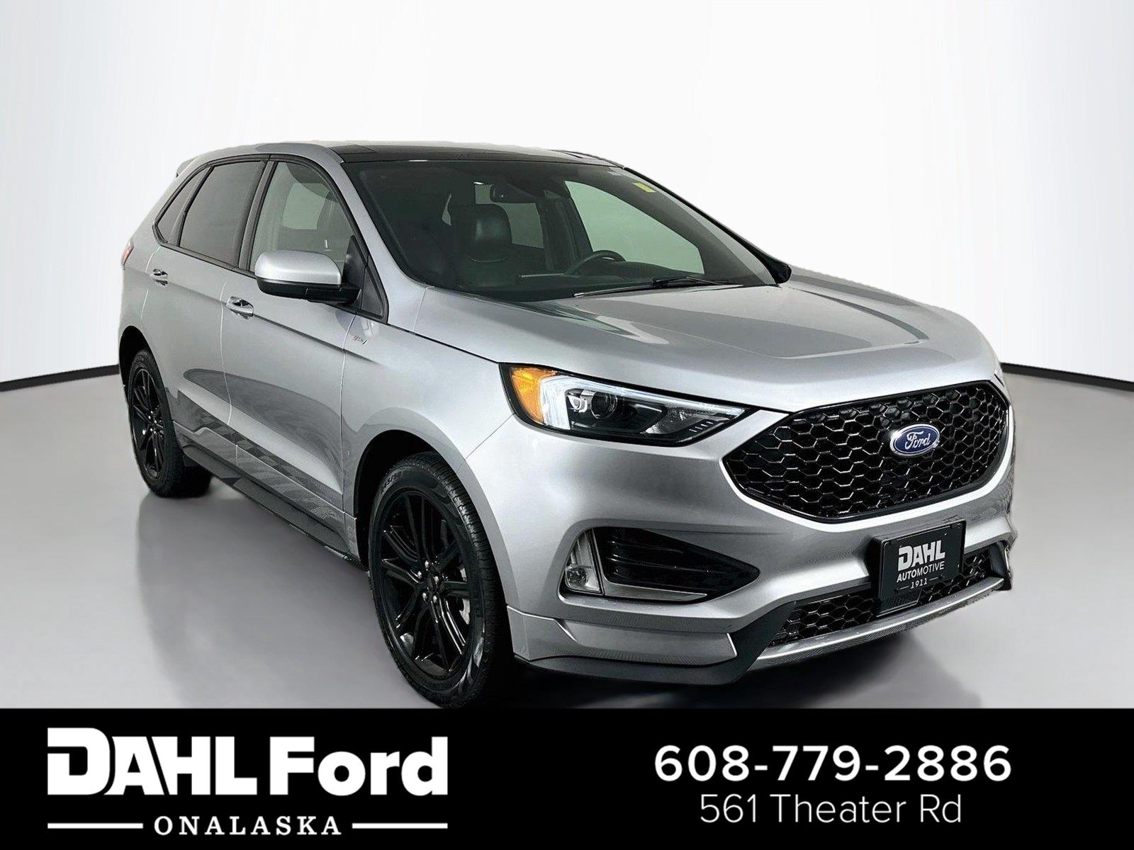 Iconic Silver 2024 Ford Edge SUV / Crossover All-Wheel Drive 8-Speed Automatic