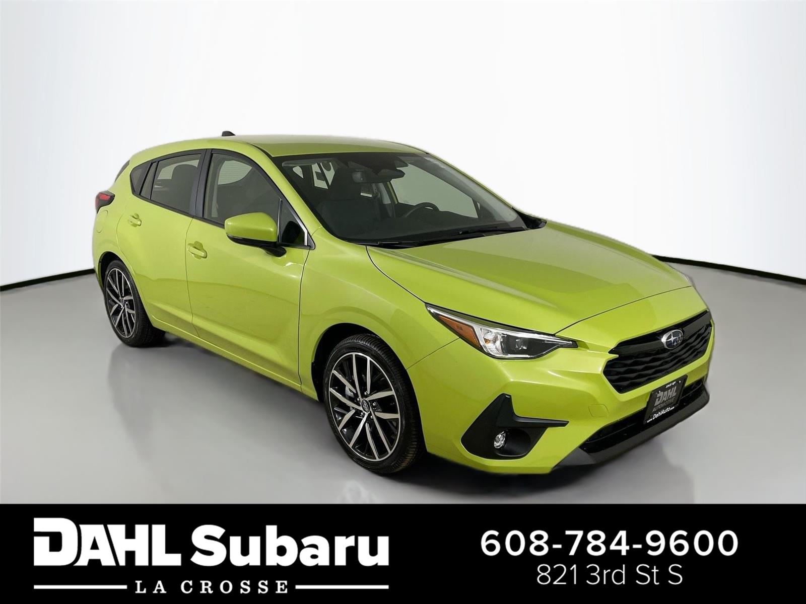Citron Yellow Pearl 2026 Subaru Impreza Sport AWD Wagon All-Wheel Drive Continuously Variable Transmission