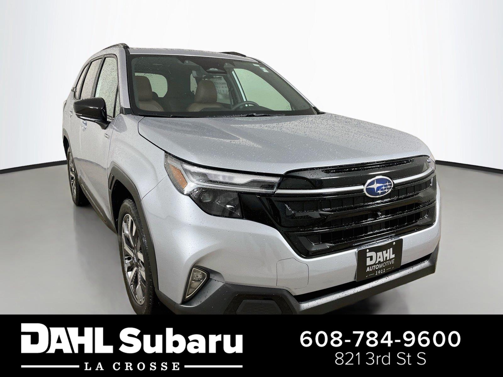 Ice Silver Metallic 2026 Subaru Forester Hybrid SUV / Crossover All-Wheel Drive Continuously Variable Transmission