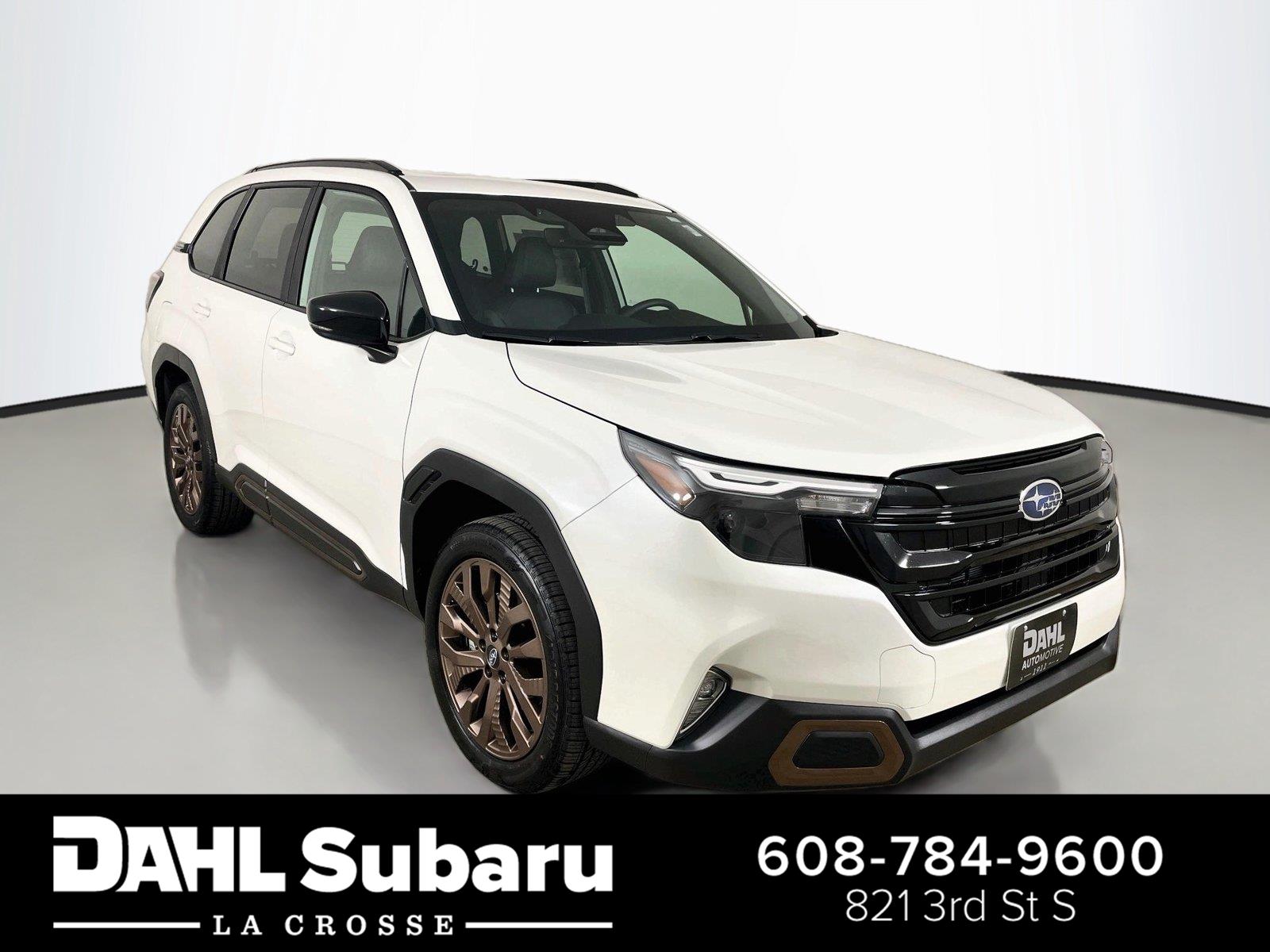 Crystal White Pearl 2026 Subaru Forester SUV / Crossover All-Wheel Drive Continuously Variable Transmission