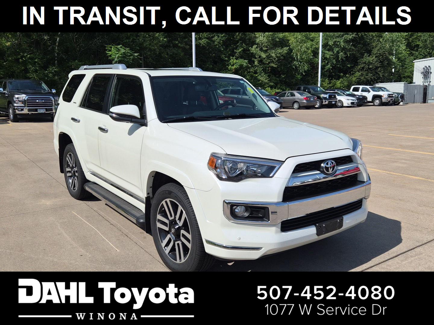 White (Blizzard Pearl) 2019 Toyota 4Runner SUV / Crossover All-Wheel Drive Automatic