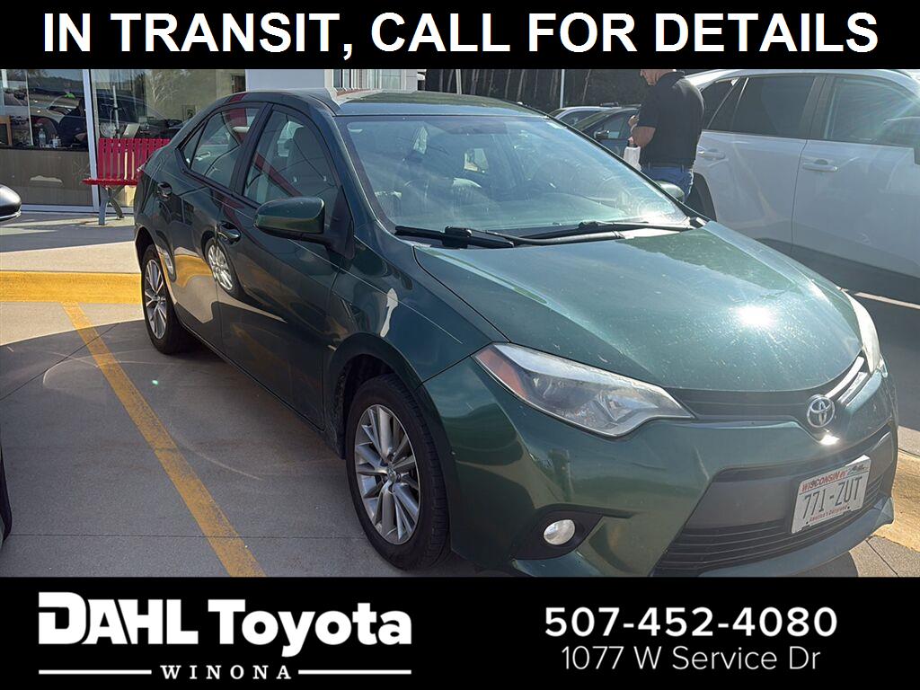 4Evergreen Mica 2014 Toyota Corolla Sedan Front-Wheel Drive Continuously Variable Transmission