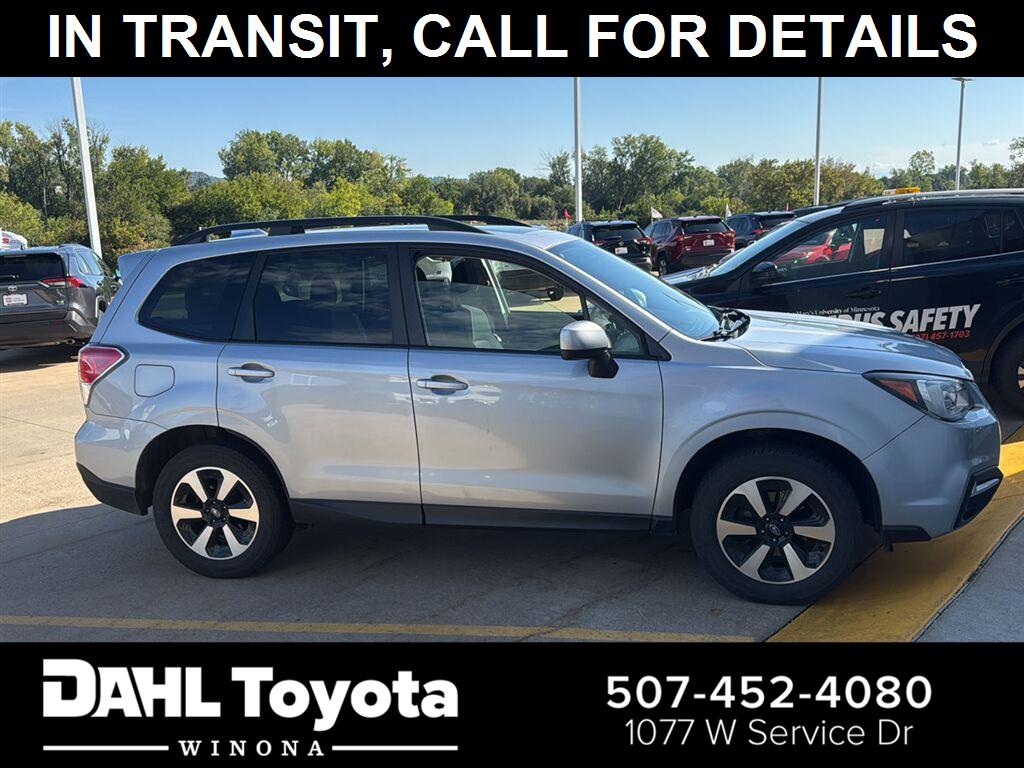 Ice Silver Metallic 2018 Subaru Forester SUV / Crossover All-Wheel Drive Continuously Variable Transmission